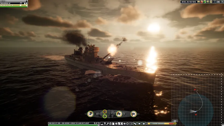 Скриншот 5 к игре Victory at Sea Atlantic - World War II Naval Warfare
