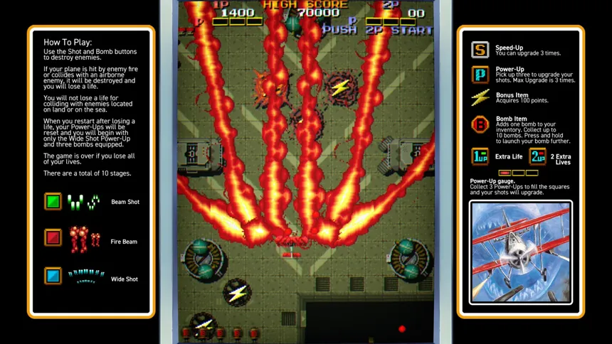 Скриншот 4 к игре Fire Shark