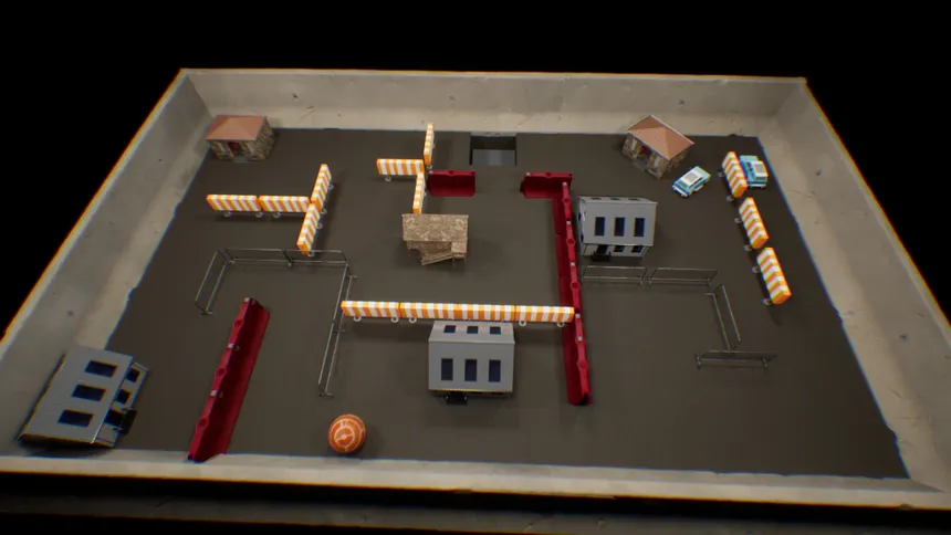 Скриншот 2 к игре Maze Escape: The Rolling Ball