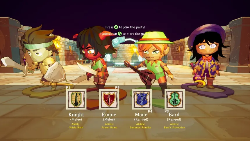 Скриншот 1 к игре Dungeon Heroes