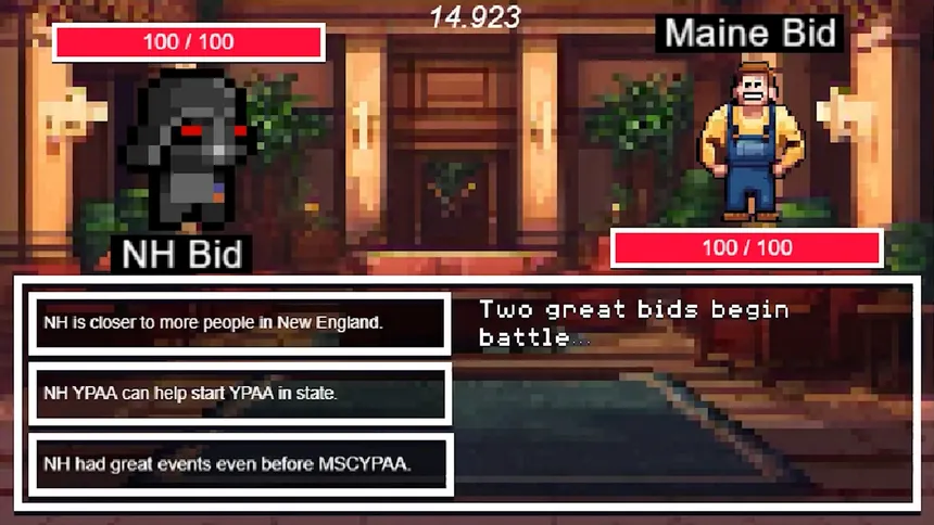 Скриншот 2 к игре NH Bid at MSCYPAA: The Game
