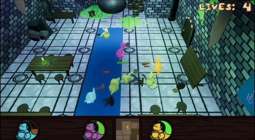 Скриншот 3 к игре Wobble Warriors