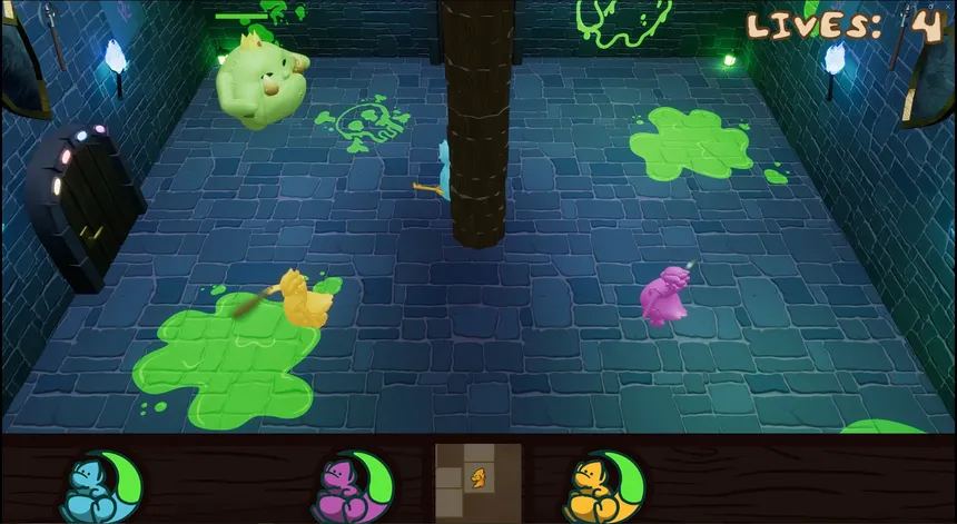 Скриншот 5 к игре Wobble Warriors