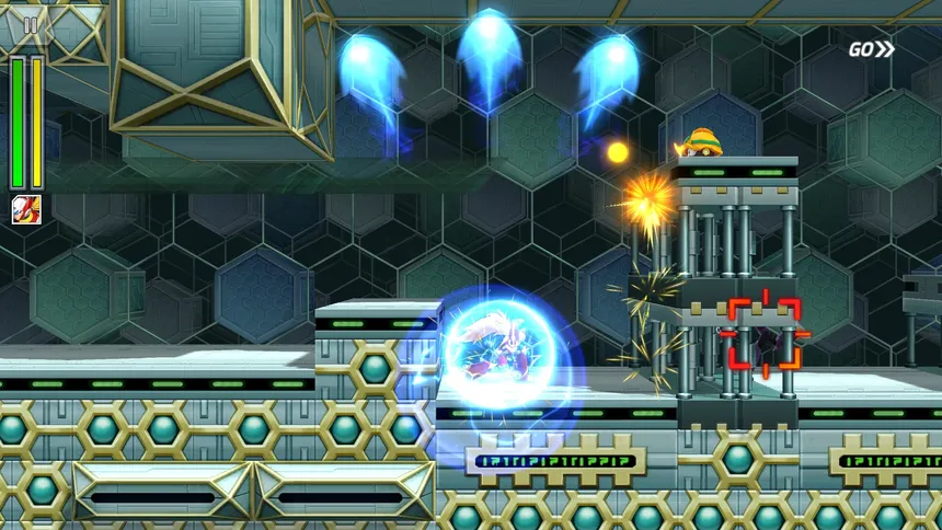 Скриншот 2 к игре MEGA MAN X DiVE Offline
