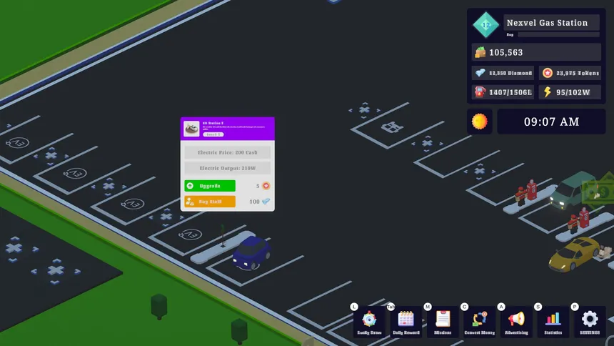 Скриншот 2 к игре Gas Station Tycoon