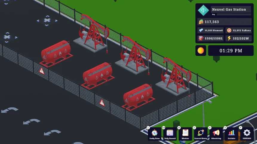 Скриншот 5 к игре Gas Station Tycoon