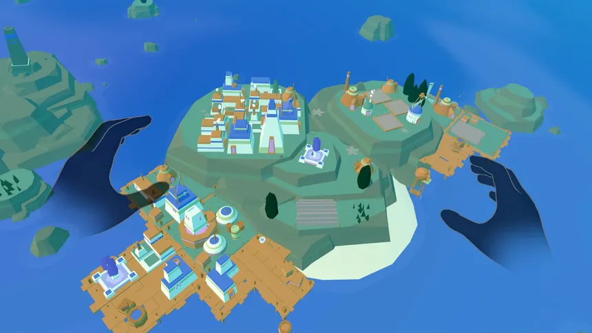 Скриншот 2 к игре ISLANDERS: VR Edition