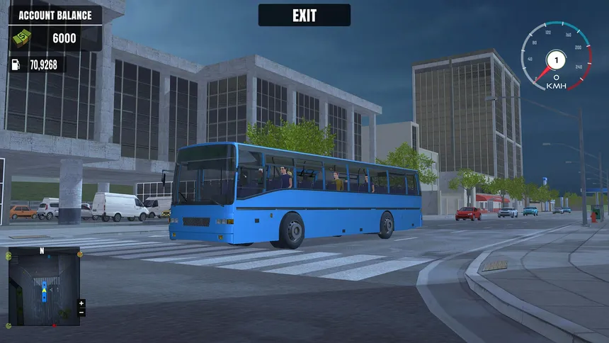 Скриншот 1 к игре Extreme Bus Driver Simulator