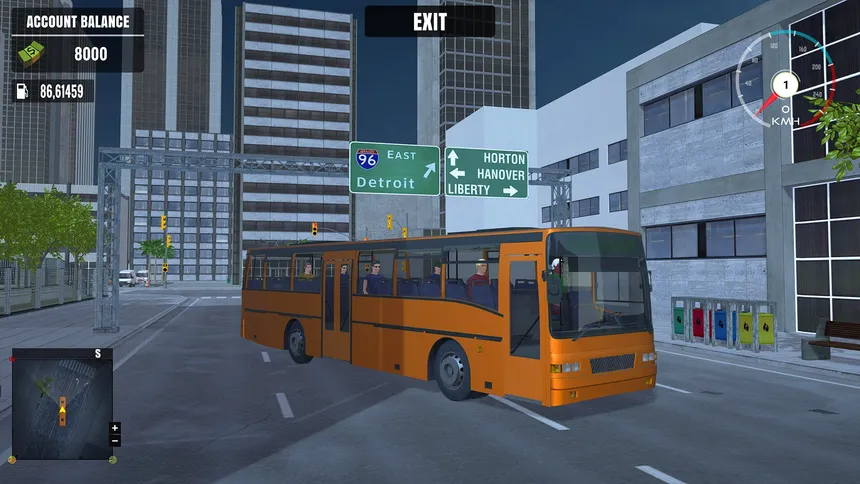 Скриншот 3 к игре Extreme Bus Driver Simulator