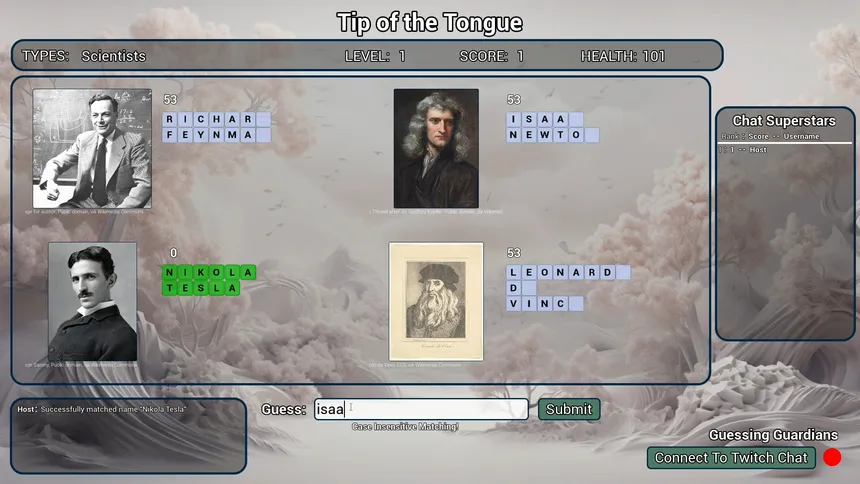 Скриншот 3 к игре Tip of the Tongue