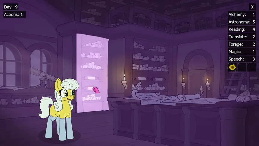 Скриншот 2 к игре MareQuest: An Interactive Tail