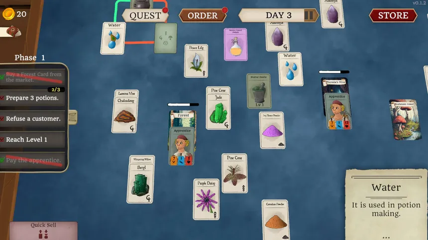 Скриншот 1 к игре Alchemy Deck