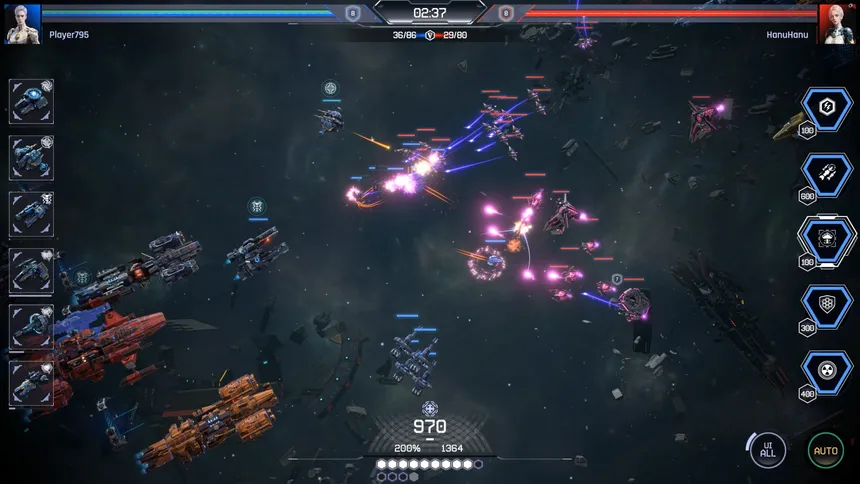 Скриншот 2 к игре Galaxy Commanders