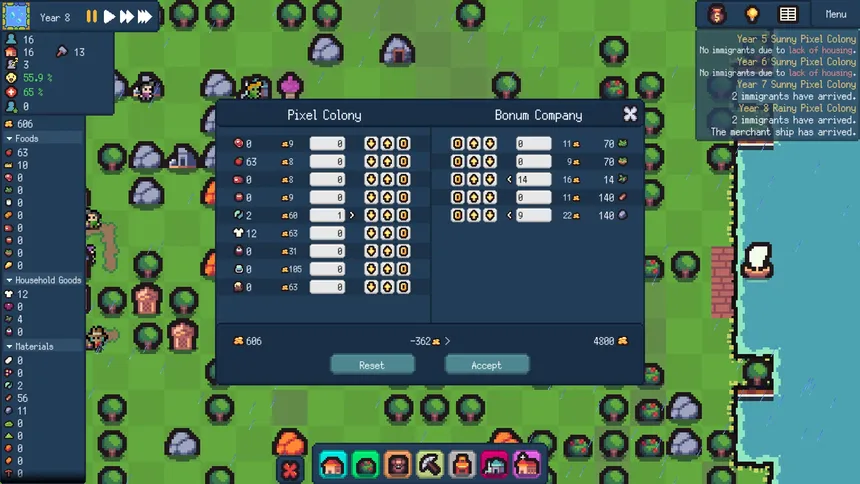 Скриншот 3 к игре Pixel Colony
