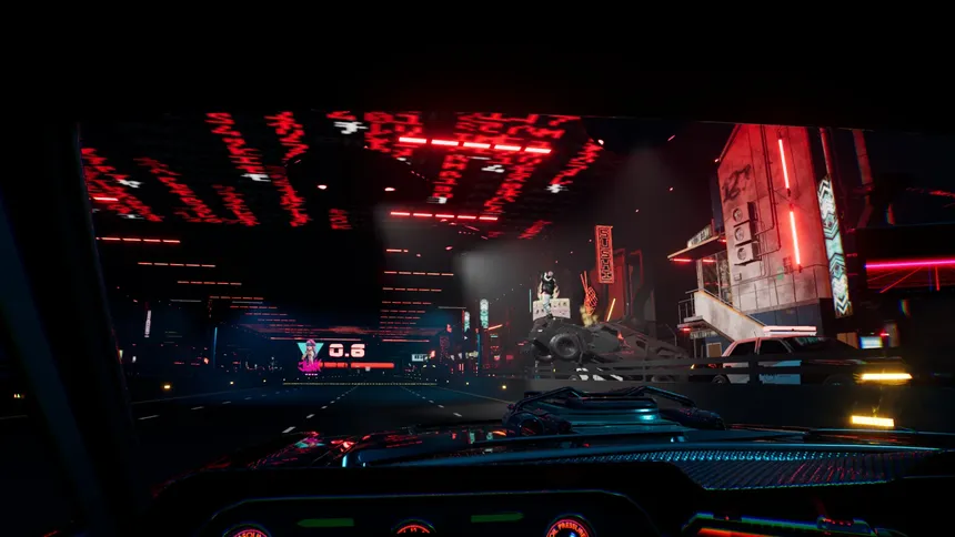 Скриншот 1 к игре Cyber Space Driver