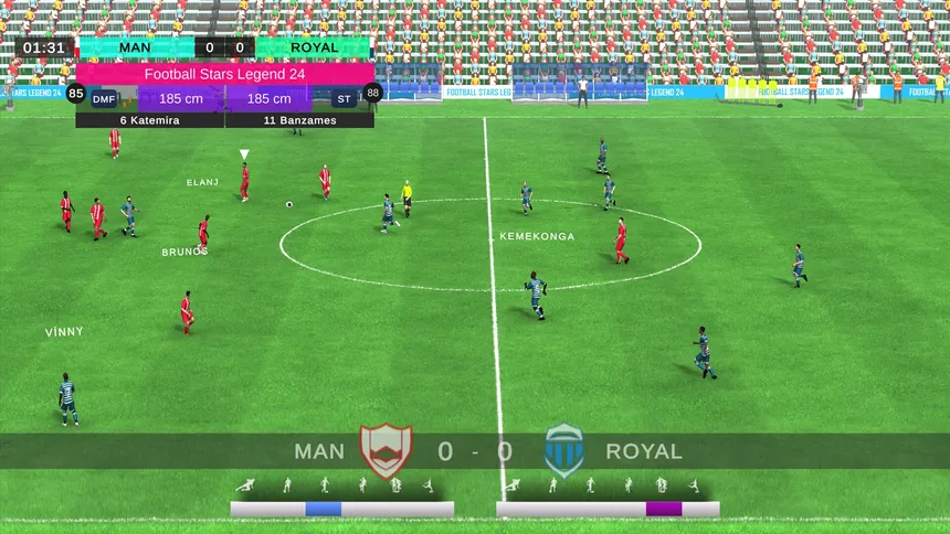 Скриншот 1 к игре Football Stars Legend 24