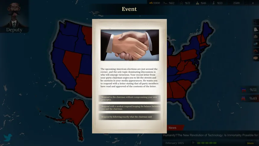 Скриншот 4 к игре Political Mastery