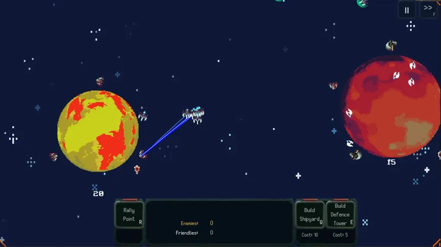 Скриншот 4 к игре Cosmic Resistance