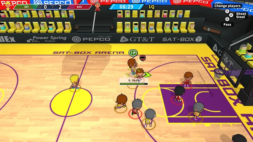 Скриншот 1 к игре Desktop Basketball 2