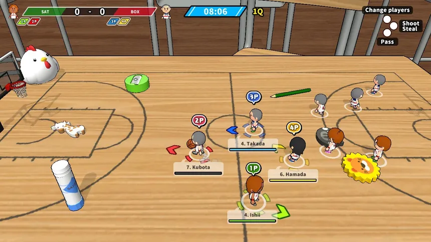 Скриншот 3 к игре Desktop Basketball 2