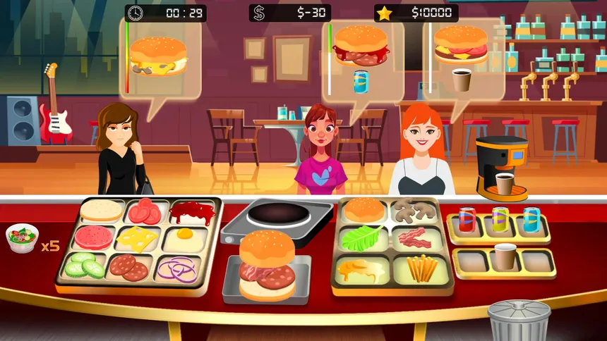 Скриншот 1 к игре Burger Restaurant Simulator