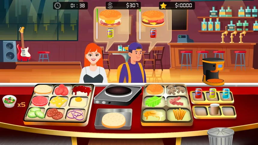 Скриншот 4 к игре Burger Restaurant Simulator