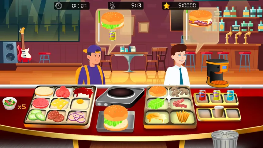 Скриншот 5 к игре Burger Restaurant Simulator