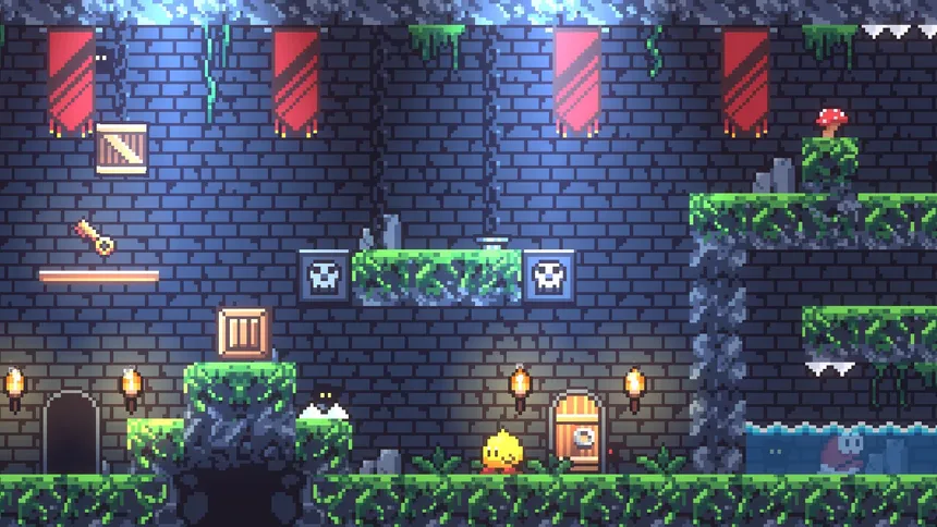 Скриншот 1 к игре Blobby's Quest