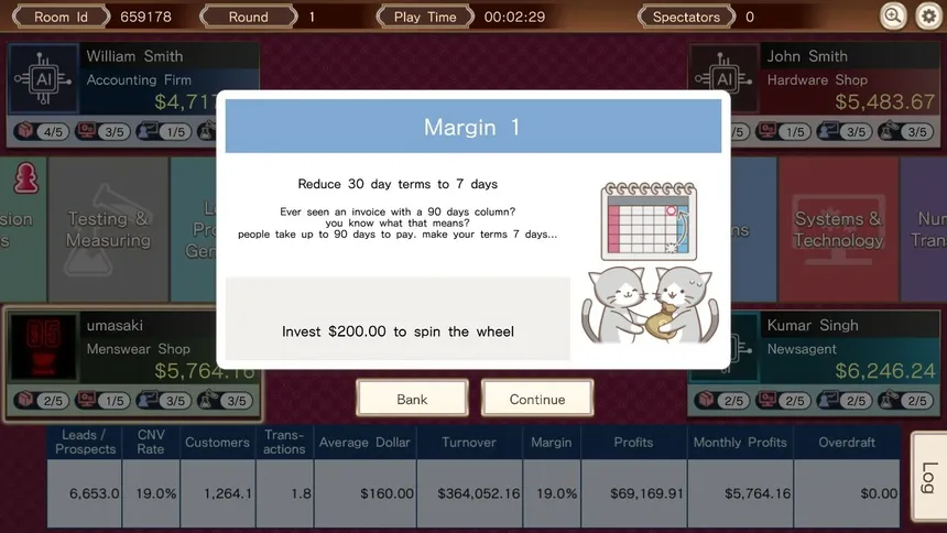Скриншот 2 к игре The Leverage Game