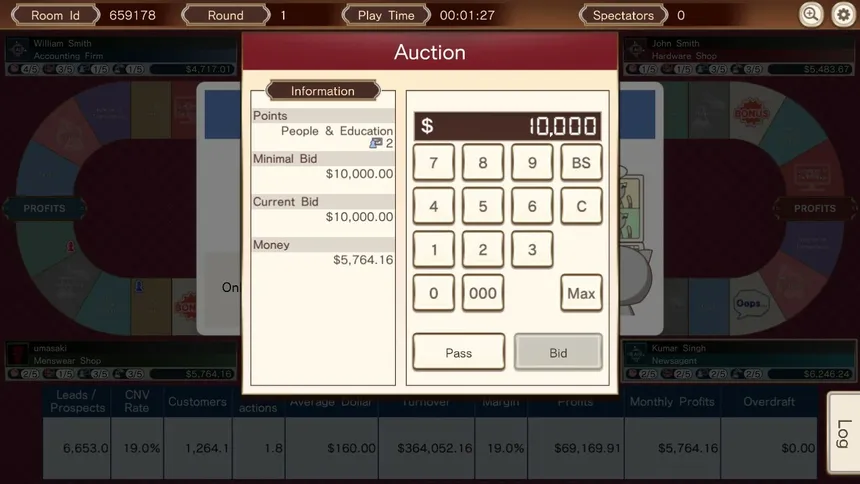 Скриншот 5 к игре The Leverage Game