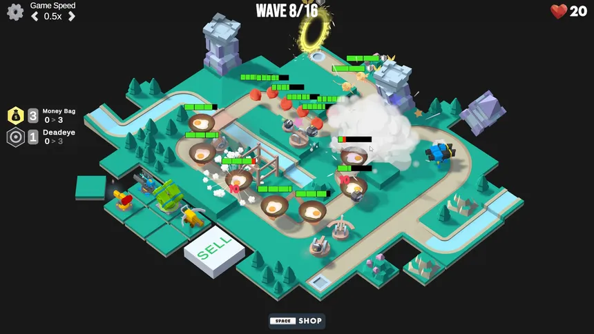 Скриншот 1 к игре TD Tactics