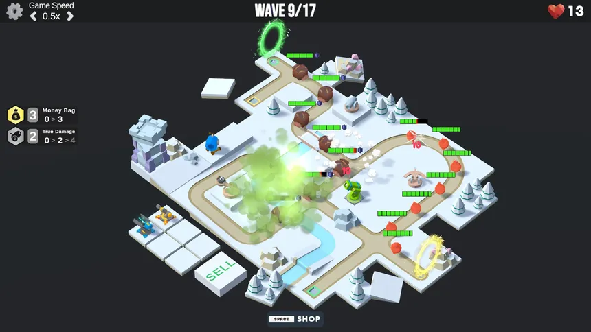 Скриншот 2 к игре TD Tactics