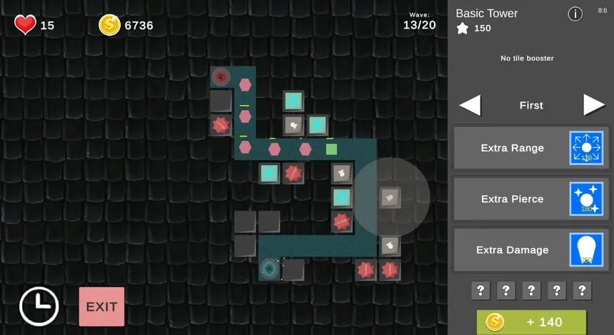 Скриншот 4 к игре Geometric Paradox TD