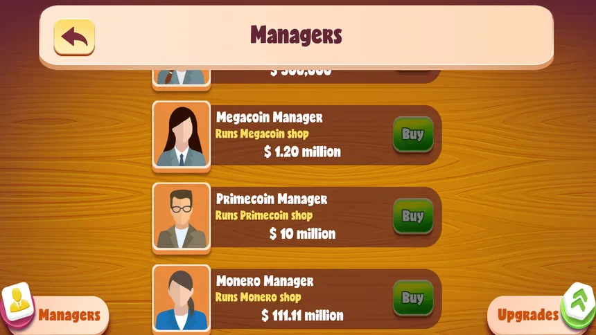 Скриншот 3 к игре Idle Crypto Capitalist