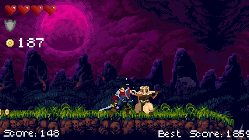 Скриншот 1 к игре Osseous And Swordy