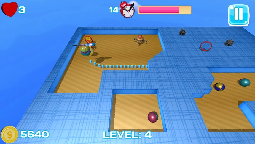 Скриншот 5 к игре Xonix Casual Edition