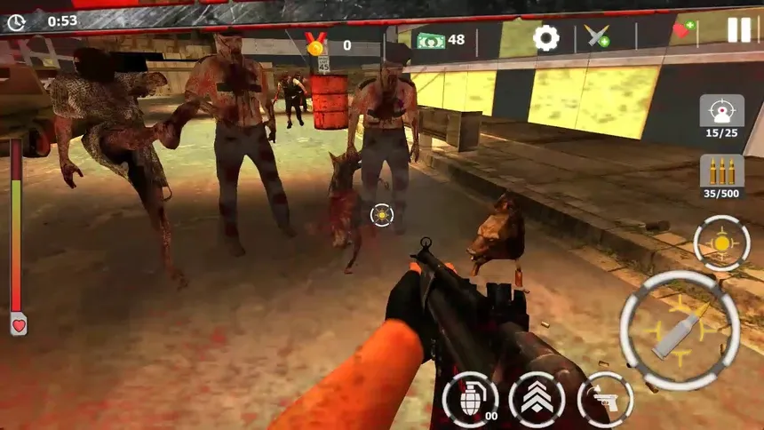 Скриншот 5 к игре Zombie Survivor: Undead City Attack