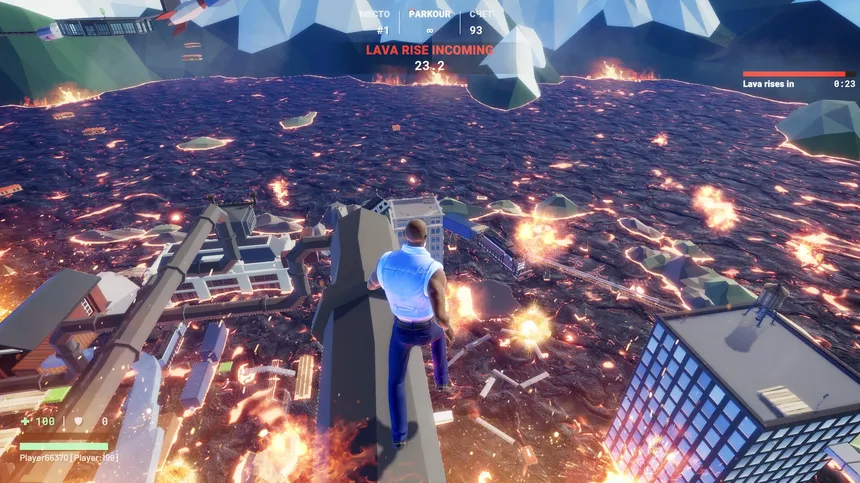 Скриншот 5 к игре Up or Lava!