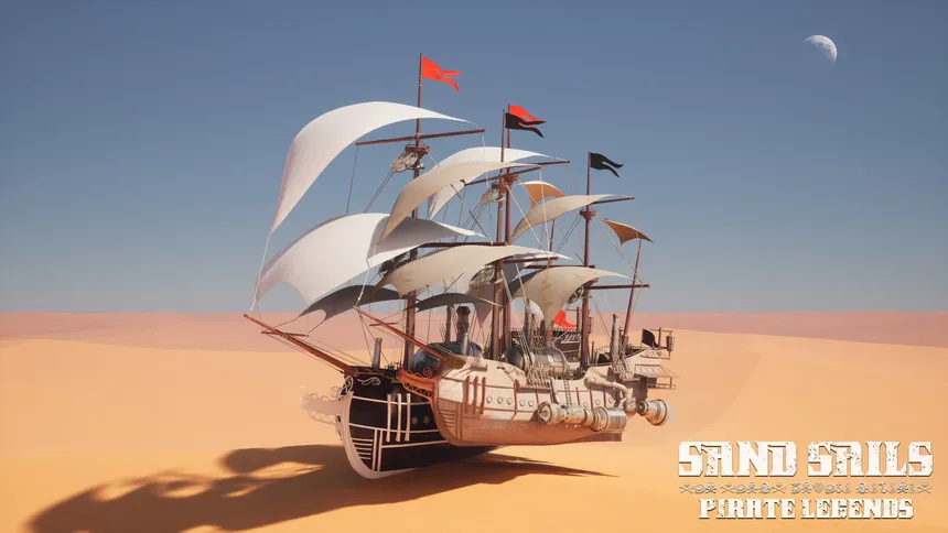 Скриншот 1 к игре Sand Sails: Pirate Legends