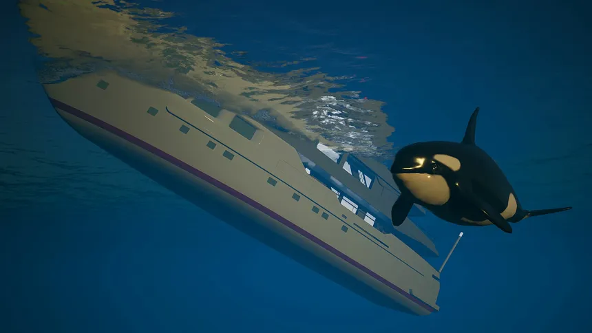 Скриншот 1 к игре Get Them Boats: Orca Revenge