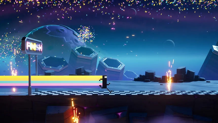 Скриншот 1 к игре BIT.TRIP RERUNNER