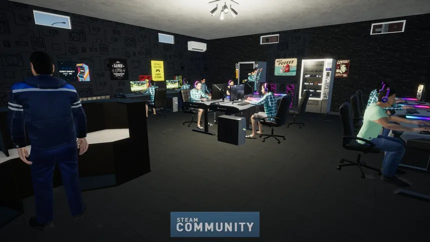 Скриншот 1 к игре Internet Cafe Owner