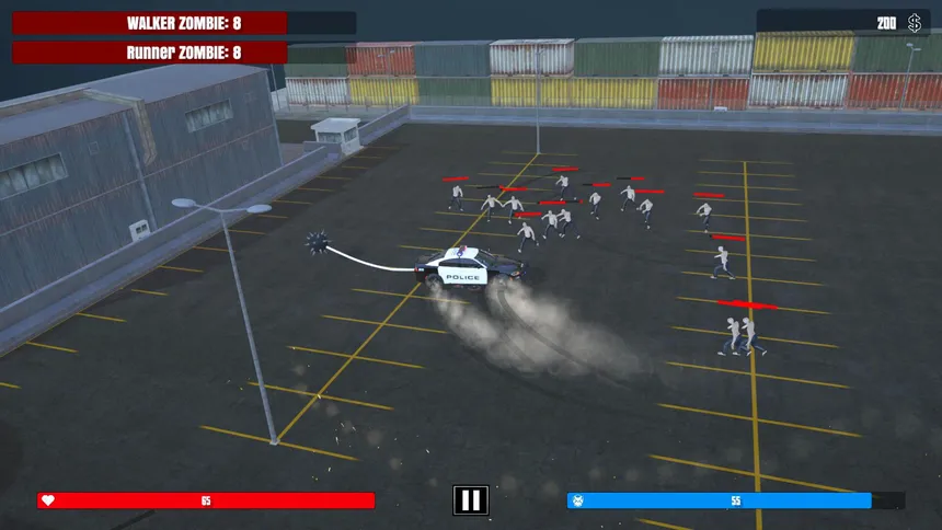 Скриншот 5 к игре Drift Cars Zombie Crusher