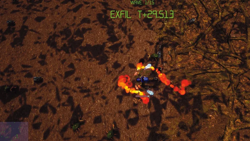 Скриншот 2 к игре Mech vs. Bugs