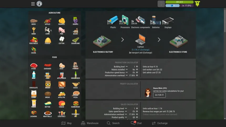 Скриншот 3 к игре Sim Companies