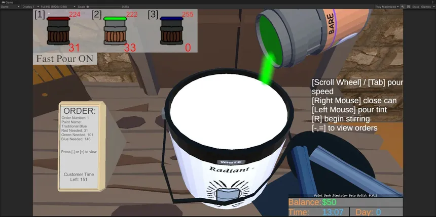 Скриншот 4 к игре Paint Desk Simulator