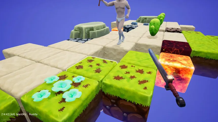 Скриншот 3 к игре Spleef Game