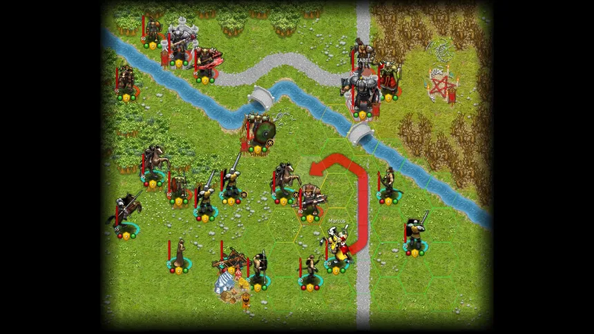 Скриншот 1 к игре Fantasy Kommander: Eukarion Wars