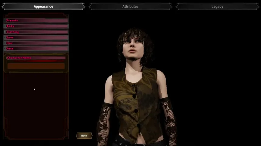 Скриншот 4 к игре Harrowed World: Portents In Red - Modern Gothic Vampire RPG