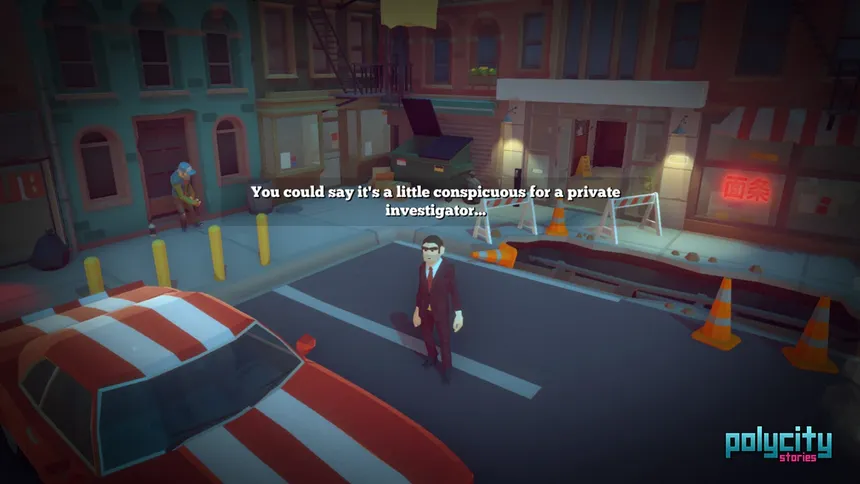 Скриншот 2 к игре PolyCity Stories - The Affair